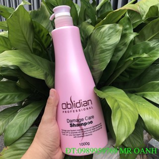 🇰🇷Obsidian-KOREA🇰🇷Dầu gội tái tạo tóc Obsidian Damage Care Shampoo 1000ML