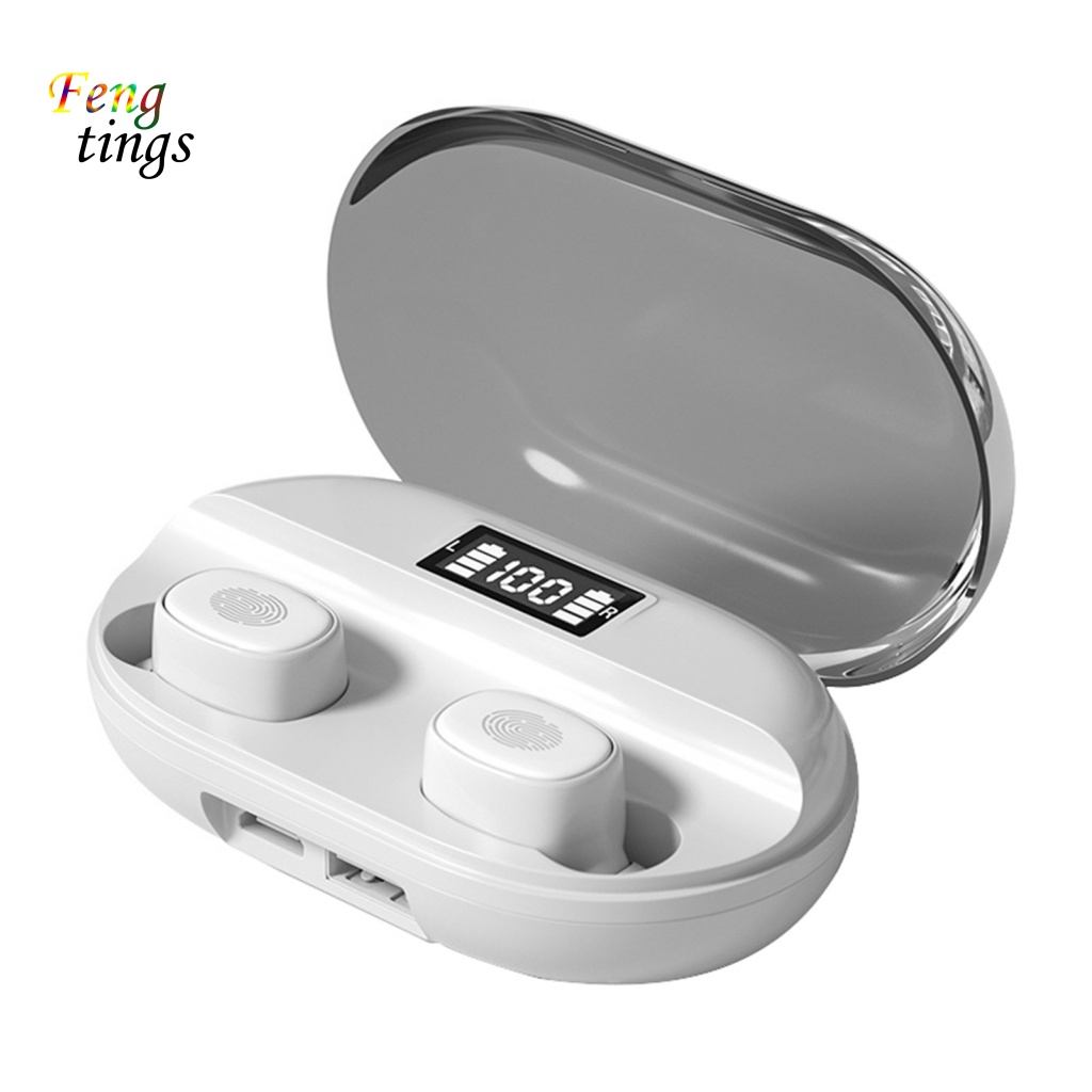Tai Nghe Nhét Tai TWS-204 Bluetooth 5.0 Không Dây 9D Chống Thấm Nước Chất Lượng Cao