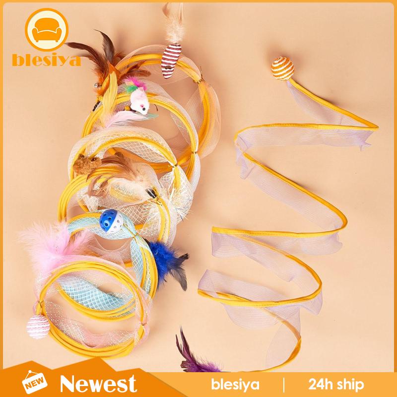 Đường Hầm Gấp Gọn Hình Chữ S Dành Cho Mèo Cưng Trong Nhà