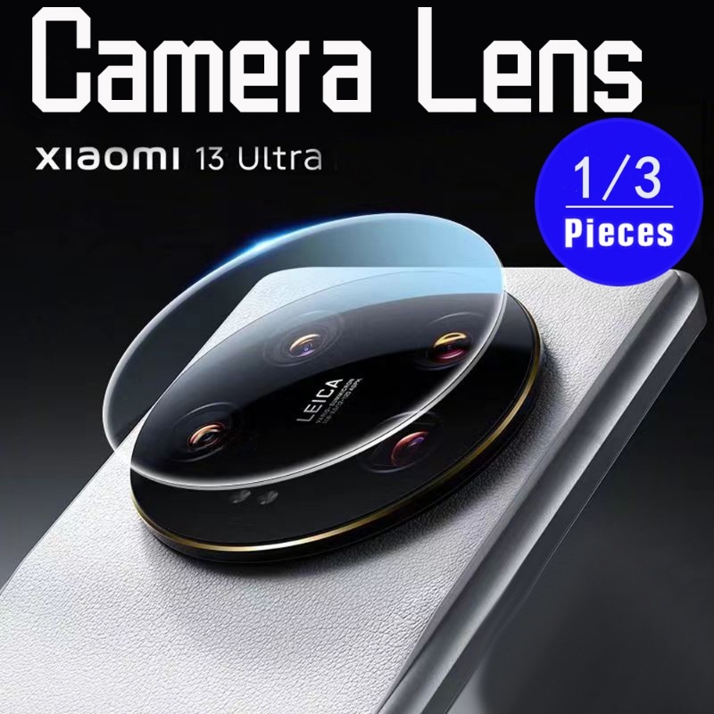 Kính Cường Lực Trong Suốt Chống Dấu Vân Tay Độ Nét Cao Cho Xiaomi 13 Ultra / 13 Pro / 13