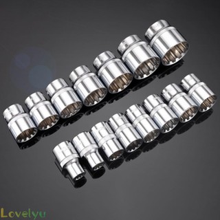 ⭐2023 ⭐Socket 3/8\" Square Driver 6-24mm Chrome Vanadium Steel Ratchet Socket