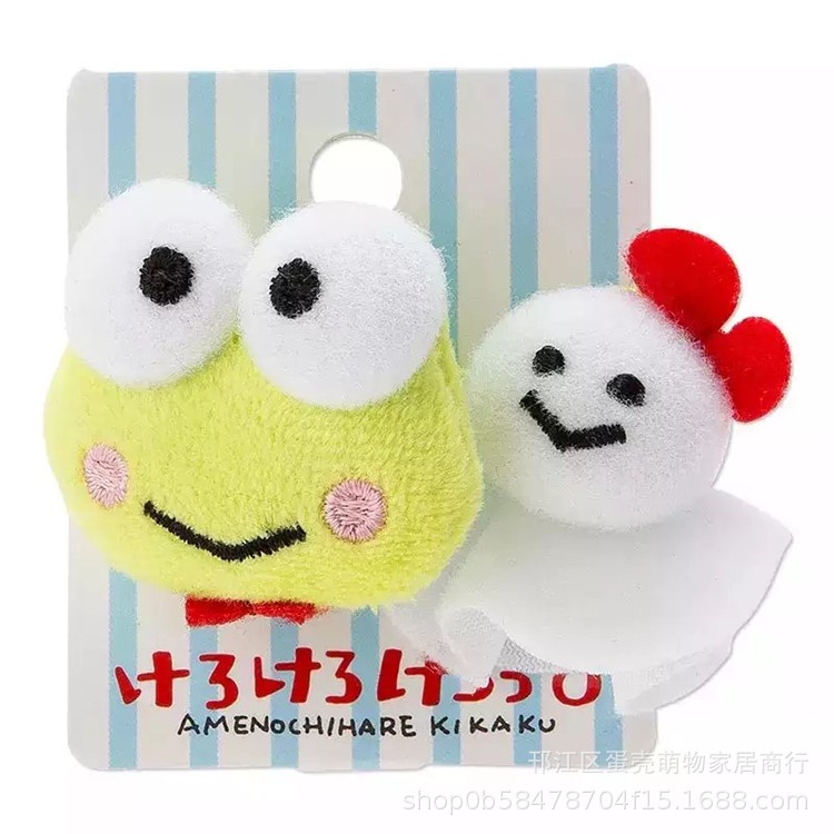 Dây Cột Tóc Lông Nhung Hình Melody Cinnamoroll purin Hoạt Hình Dễ Thương