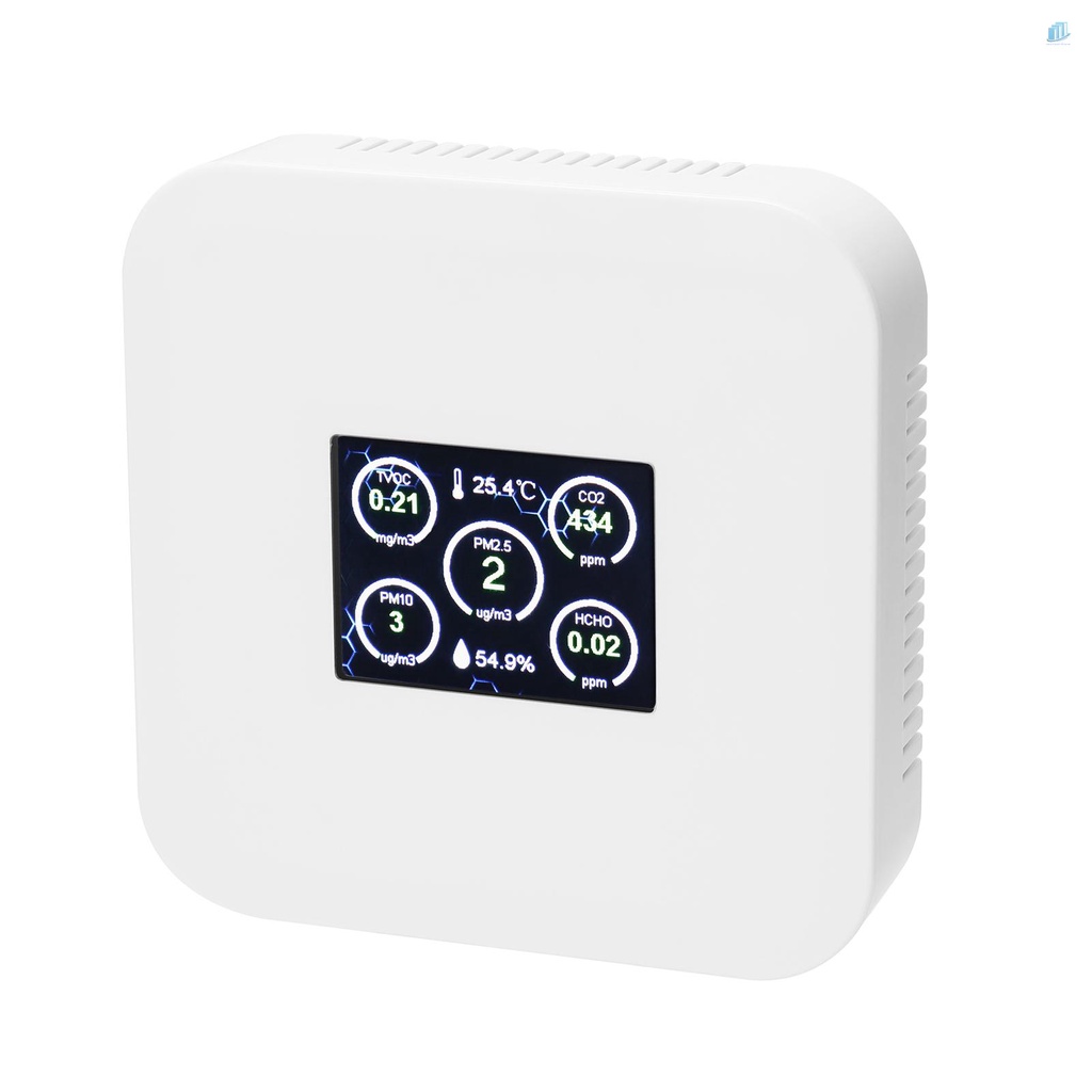 Thiết Bị PM2.5 PM10 CO2 Phát Hiện Khí Trong Nhà Đa Năng