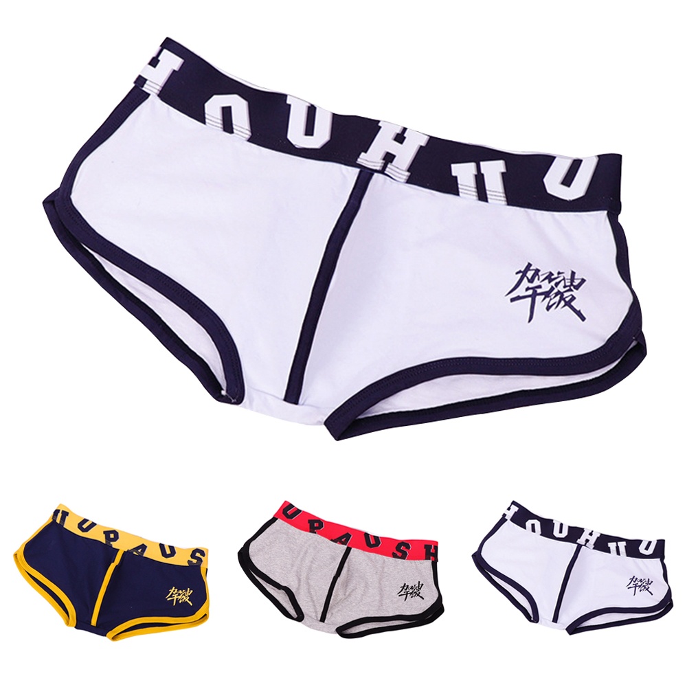 Quần Lót Cotton Mềm Mại Thoáng Khí Thoải Mái Cho Nam