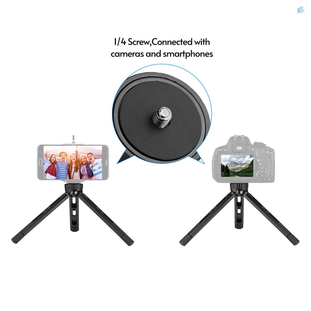 Giá Đỡ Ba Chân Gập Được Bằng Hợp Kim Nhôm Với Ốc Vít 1 / 4 Cho Máy Ảnh DSLR / Đèn LED Ổn Định Tải Trọng Lớn 15KG 15KG Chất Lượng Cao