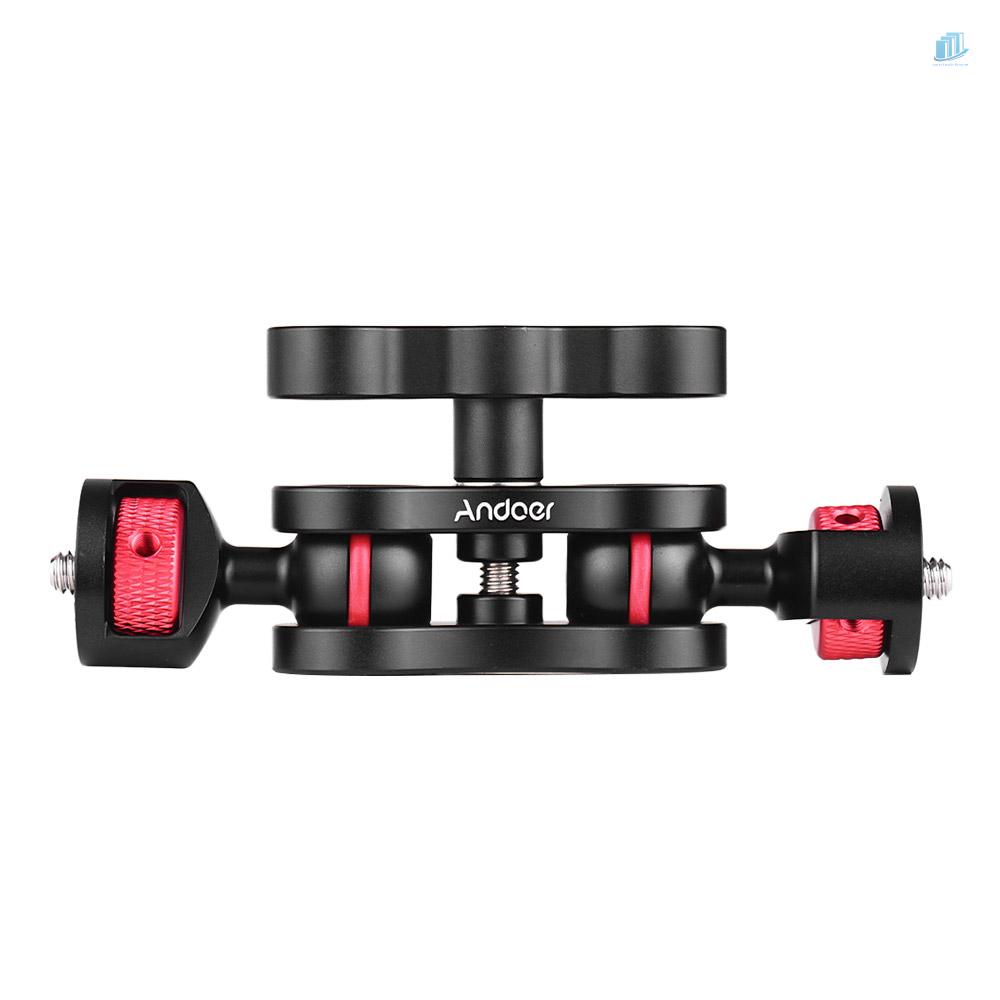 ANDOER Dụng Cụ Kẹp Đầu Bi Bằng Hợp Kim Nhôm 360 Độ 3060 Độ Đa Ứng Dụng° Bộ Đồ Chơi Xoay Tròn 4 Inch 18 Inch Độc Đáo Thú Vị