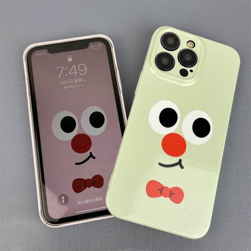 Ốp Điện Thoại Họa Tiết Biểu Tượng Cảm Xúc Vui Nhộn Kiểu Mới Cho Iphone Xmax11 13iPhone1412 78P 9OD7