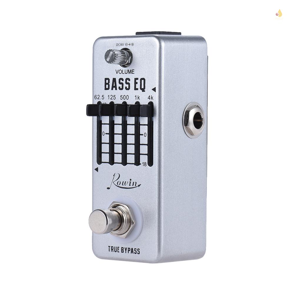 Bàn Đạp Hiệu Ứng Đàn Guitar Bass 5 Băng Tần Bằng Hợp Kim Nhôm Chuyên Dụng