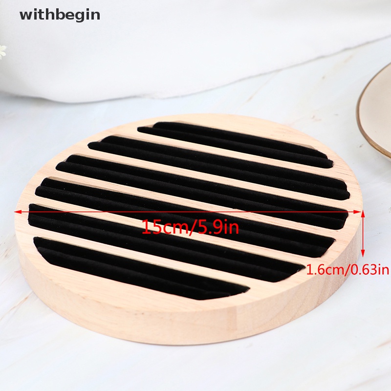 Giá Đỡ Trưng Bày Nhẫn Hình Tròn Phẳng Tiện Dụng Cho Gia Đình / Cửa Hàng