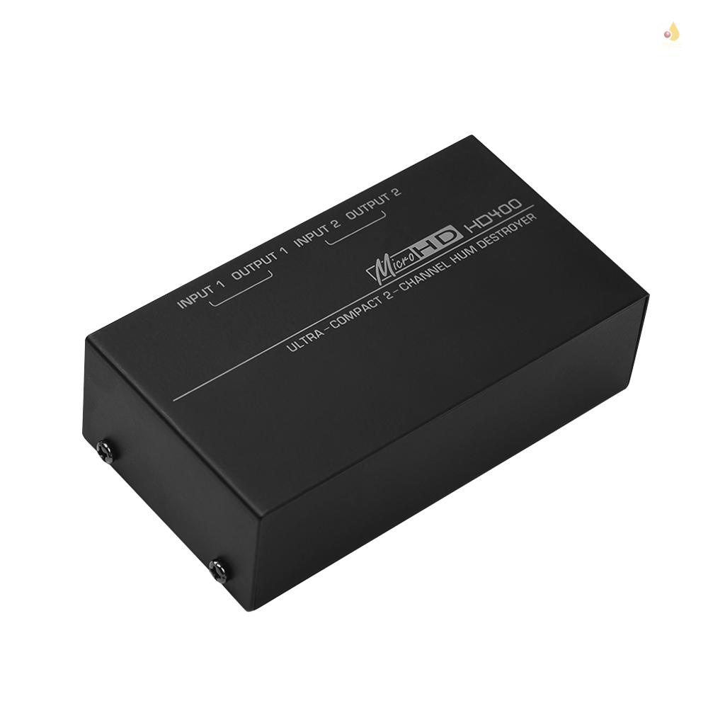 Thiết Bị Lọc Tiếng Ồn Hum Destroyer 2 Kênh Với Đầu Ra 1 / 4 Inch TRS
