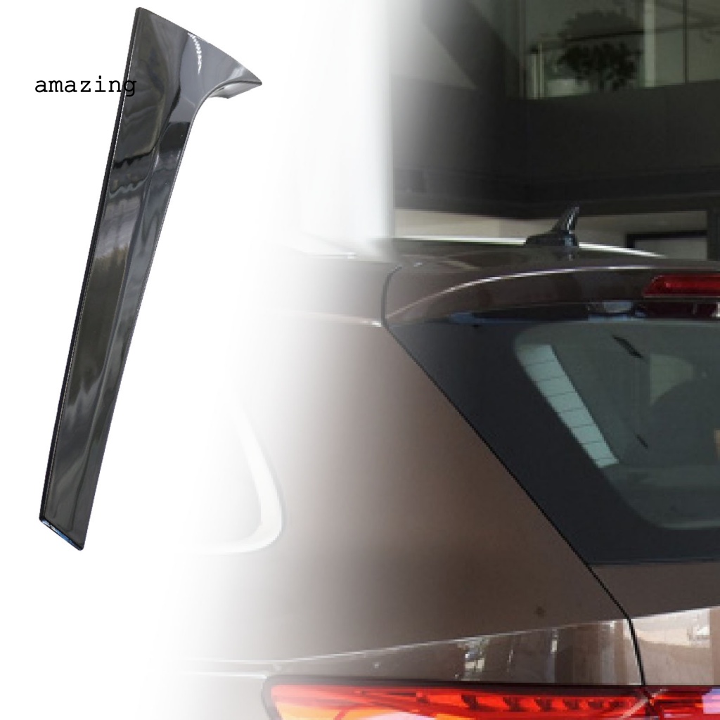 Bộ 2 Miếng Dán Cửa Sổ Xe Hơi Chống Trầy Xước Chống Thấm Nước Màu Đen Sáng Dành Cho Skoda-Kodiak 16-20