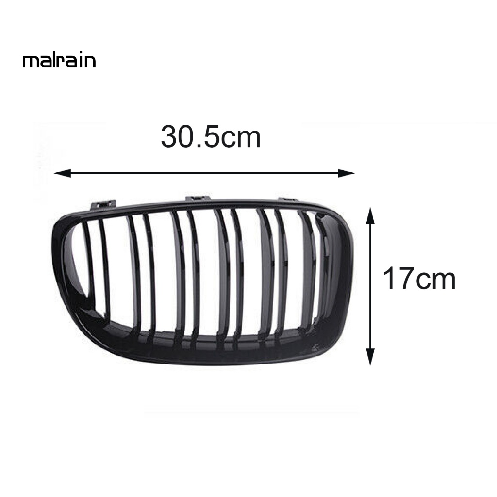 Bộ 2 Son Bóng Màu Đen Có Độ Bóng Cao Không Phai Màu 51137166439/51137322209/51137354949/51137166440/51137322210/51137354950 Lưới TảN NhiệT GắN Mui Xe BMW 1 Series E81 E87 2008-2011
