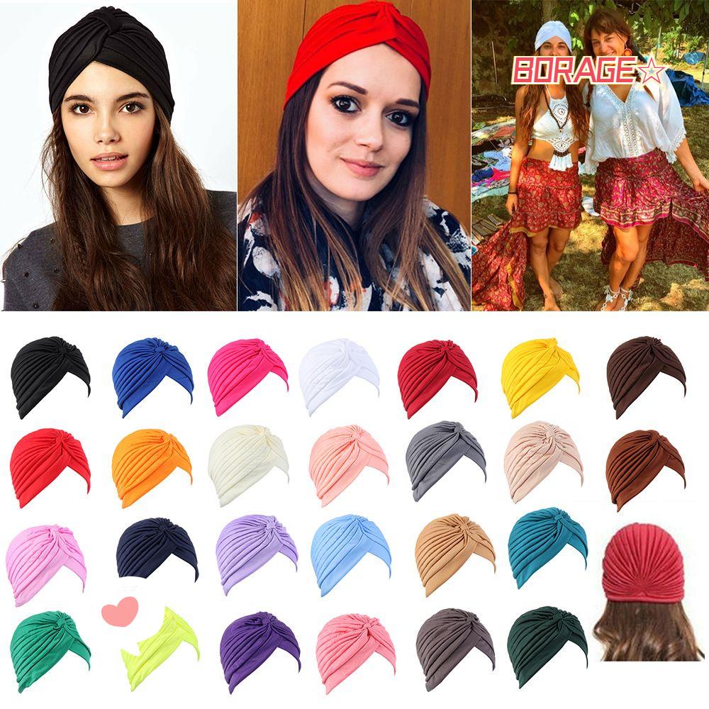 Mũ Trùm Đầu Co Giãn Thời Trang Cho Nữ