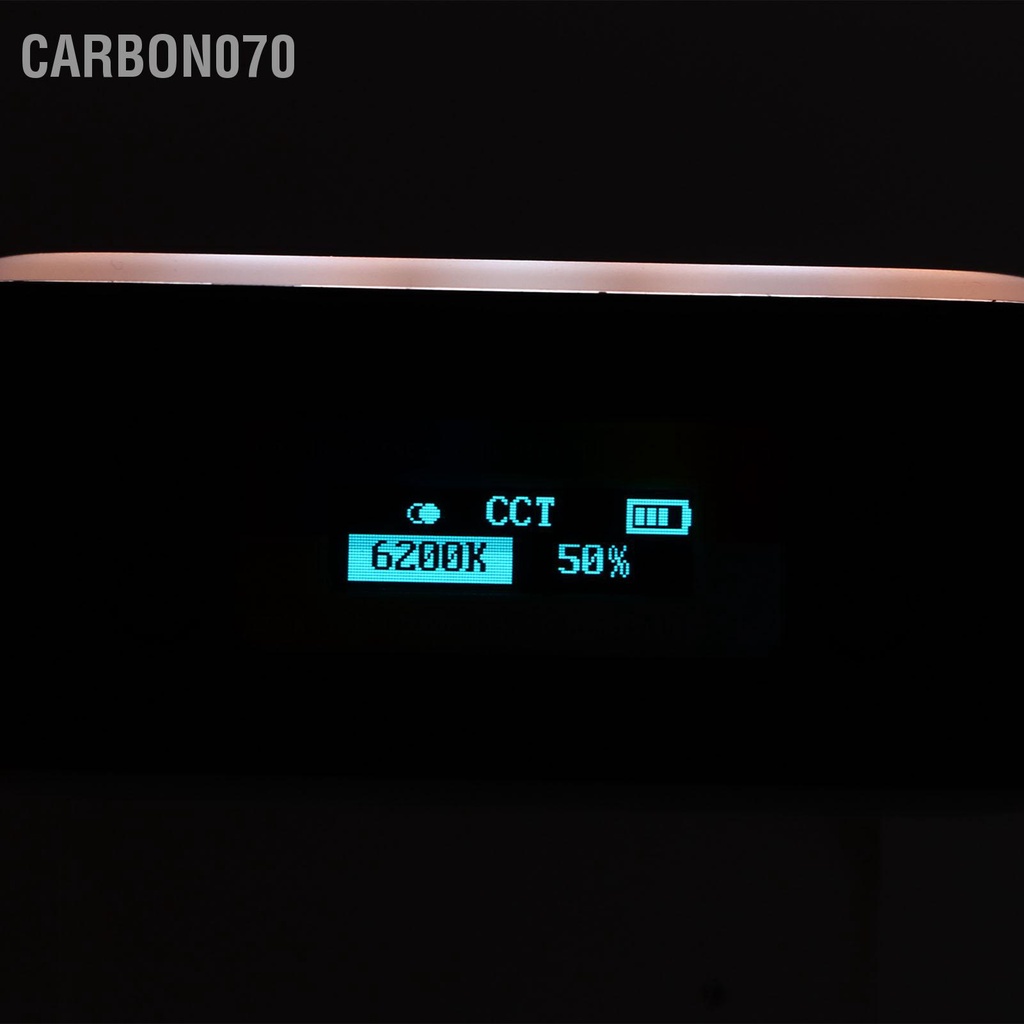 Carbon070 Đèn LED từ tính hai mặt đủ màu RGB Điều chỉnh xoay 360 ° hội nghị video xung quanh 2000mAh