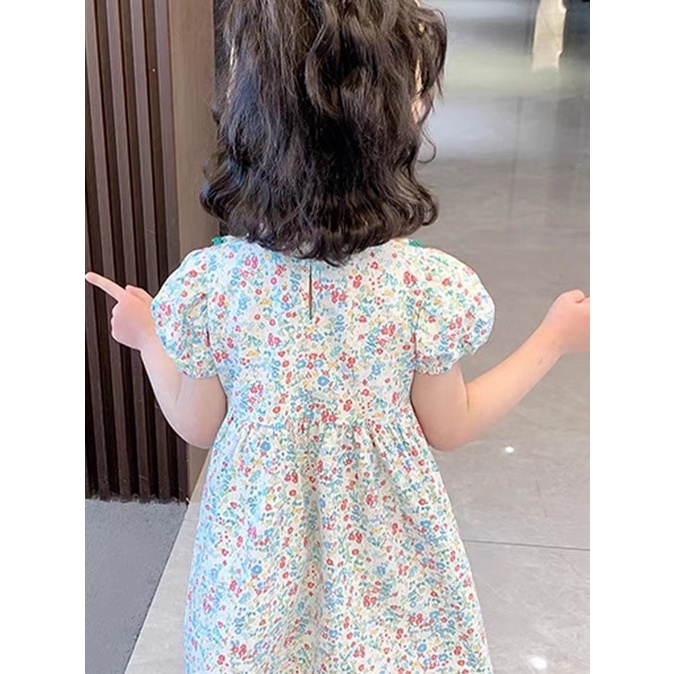 Đầm Cotton In Họa Tiết Hoạt Hình Dễ Thương Thời Trang Cho Bé Gái 2023 2020