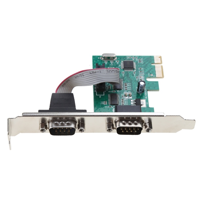 Thẻ Chuyển Đổi PCI-E Sang Hai Cổng DB9 RS232 2 Cổng LPT Cho Laptop Máy Tính