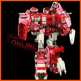 Máy Xúc Lửa cứu hỏa biến hình Robot-loại lớn