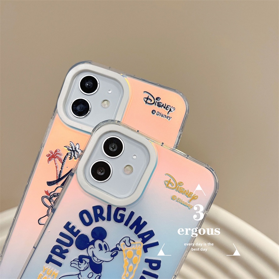 Ốp Điện Thoại Mềm Chống Sốc Màu Gradient Cho IPhone 14 13 12 11 Pro Max SE2020 X XR Xs Max 7 8 Plus