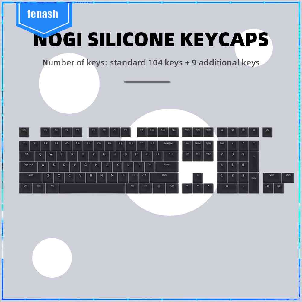 Set 104 Bàn Phím 21 / 61 / 87 / 104 / 108 Phím Yên Tĩnh Có Đèn Nền