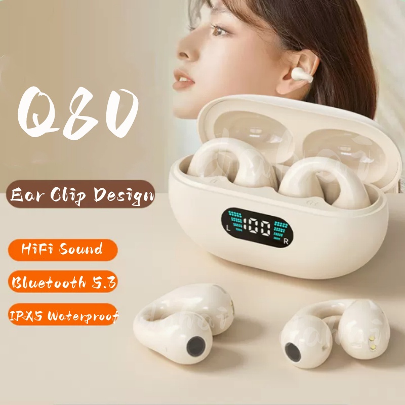 TWS M31 Tai Nghe Bluetooth Không Dây 5.3 Tai Nghe Dẫn Truyền Qua Xương Điều Khiển Cảm Ứng Đèn LED Nhét Hifi