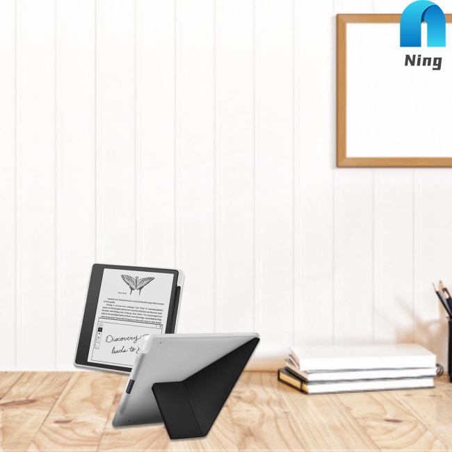 Bao Da Máy Tính Bảng Nhiều Góc Nắp Lật Cho Kindle Scribe 2022 10.2 Inch E-book