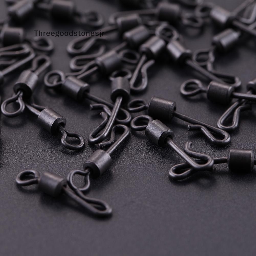 Set 100 Khuyên Nối Chữ Q Hỗ Trợ Câu Cá Chuyên Nghiệp JR