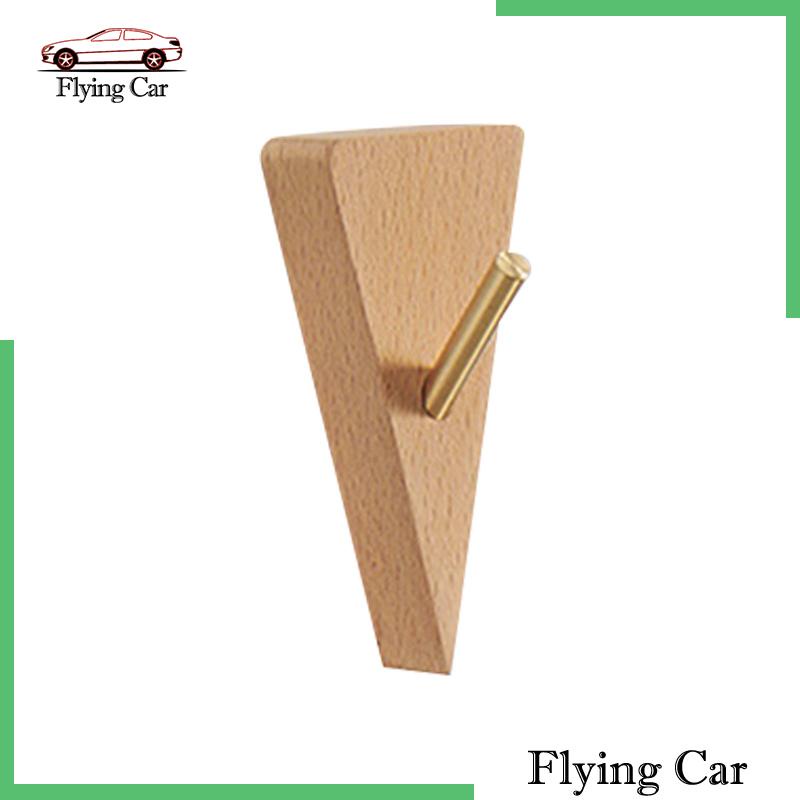 [Lzdjfmy2] Móc Treo Chìa Khóa / Khăn Tắm / Hành Lang Bằng Gỗ Sắp Xếp Gọn Gàng