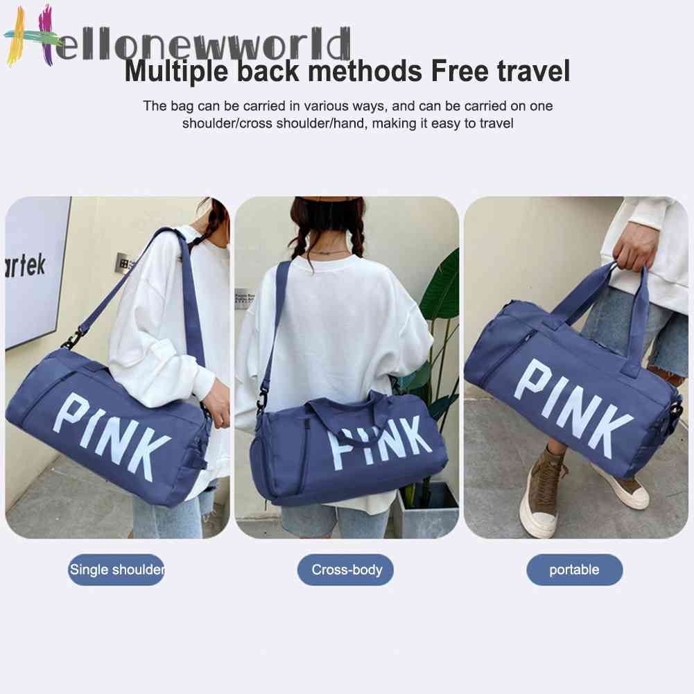 Túi Đựng Đồ Tập Thể Thao Sức Chứa Lớn Chia Ngăn Khô / Ướt Tiện Dụng Cho Nam Và