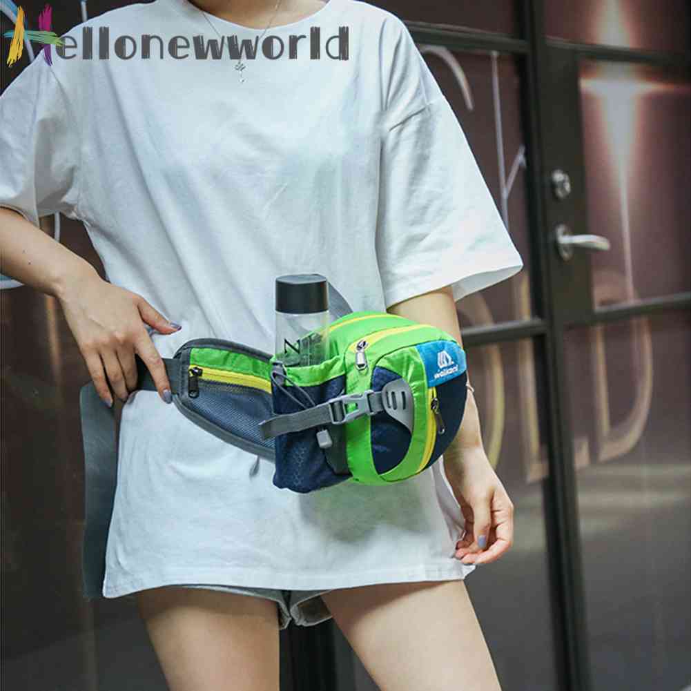 Túi Đựng Điện Thoại Đeo Thắt Lưng Chống Trộm Bằng Polyester Thoáng Khí Phong Cách Thể Thao