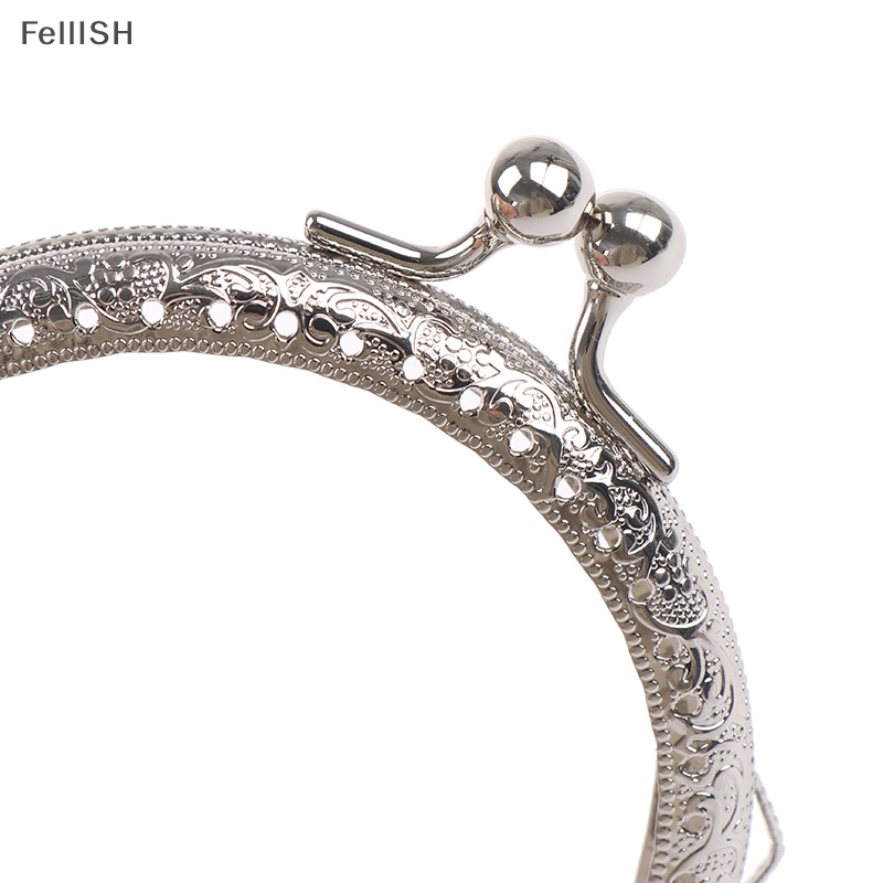 Khóa Cài Túi Xách Hình Tròn Bằng Kim Loại 8.5cm 439br