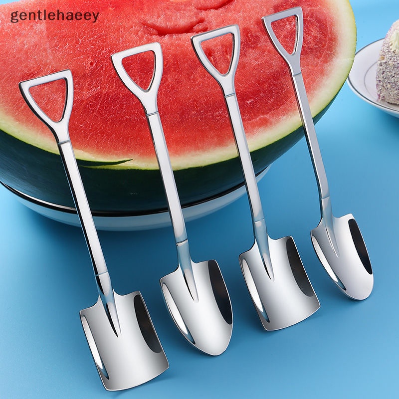 Bộ Muỗng Cà Phê Bằng Thép Không Gỉ Phong Cách Retro