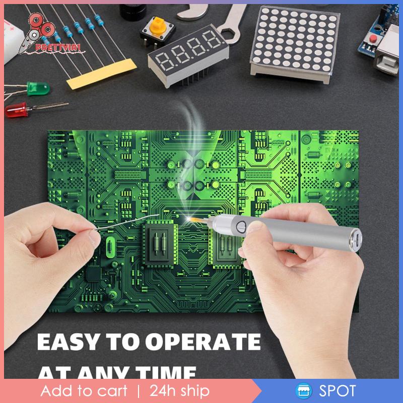 Bộ Bút Hàn Điện Chuyên Dụng Prettyia1 Dùng Trong Sửa Chữa Trang Sức