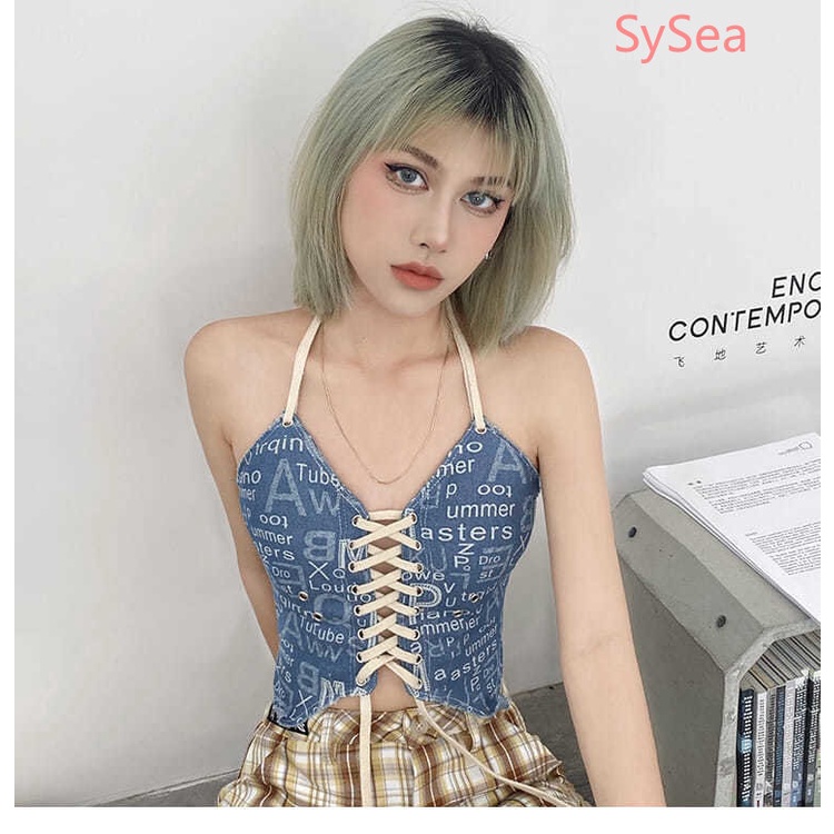 Áo Hai Dây Thiết Kế Quyến Rũ Thời Trang Theo Phong Cách Mỹ Cho Nữ