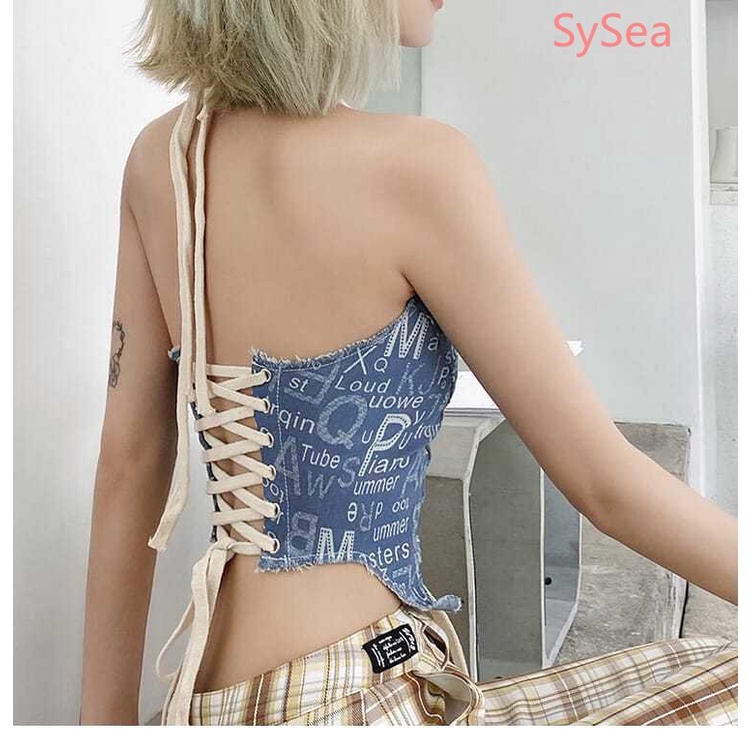 Áo Hai Dây Thiết Kế Quyến Rũ Thời Trang Theo Phong Cách Mỹ Cho Nữ