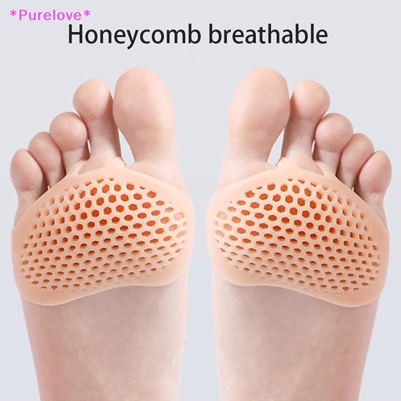 Bộ 2 Miếng Lót Giày Cao Gót Bằng Silicon Mềm Chống Trượt Tiện Lợi Mới