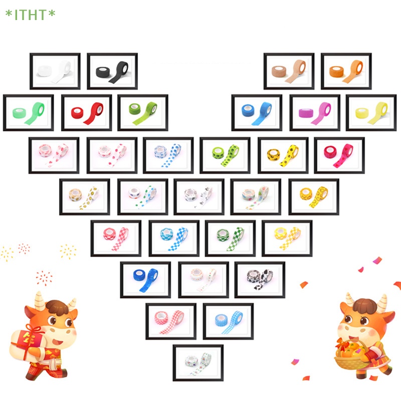 Băng Quấn Bảo Vệ Ngón Tay Tự Dính Bằng Vải Không Dệt Bảo Vệ Cho Học Sinh Mới