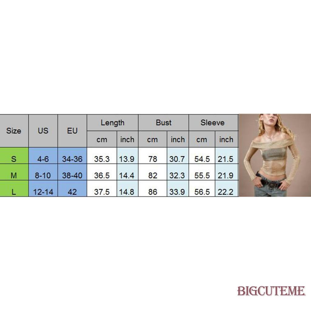 Áo Croptop Tay Dài Trễ Vai Xuyên Thấu Phong Cách Đường Phố Thời Trang Mùa Hè Cho Nữ