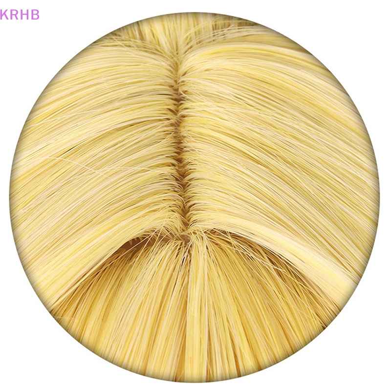 Tóc Giả Chịu Nhiệt Hóa Trang Mika KRHB Genshin Va Chạm Mới