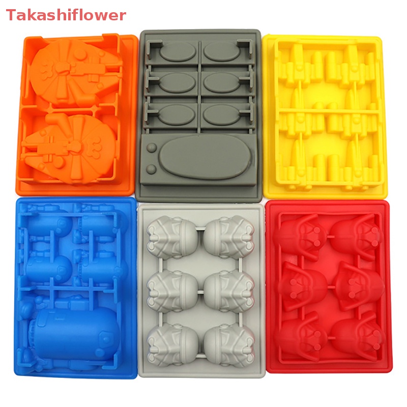 Khuôn Silicon Làm Bánh / Sô Cô La / Xà Phòng / Đá Viên Hình Hoạt Hình 3D