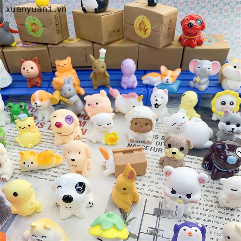 2 Hộp Carton Mini Trang Trí Nhà Búp Bê Tỉ Lệ 1 / 12