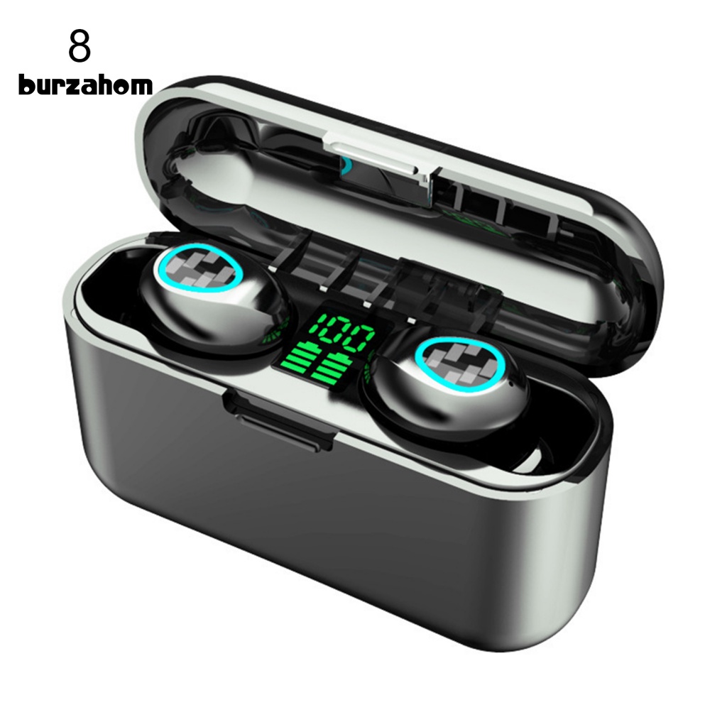 Tai Nghe Nhét Tai Bluetooth 5.1 Không Dây Âm Thanh Siêu Trầm Bur R7 Điện Thoại