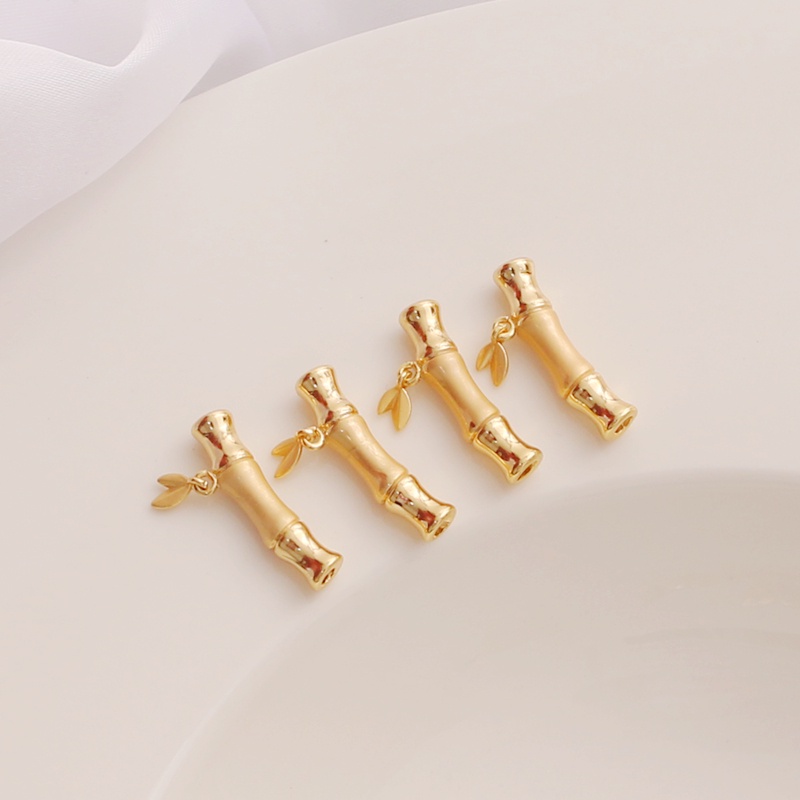 Bộ Vàng 14k 5 * 25mm Lỗ Bên Trong 2mm Tự Làm Trang Sức Tiện Dụng