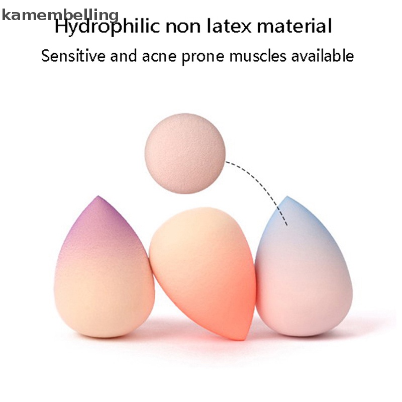 Mút Trang Điểm Hình Vỏ Trứng Màu Gradient kamembelling
