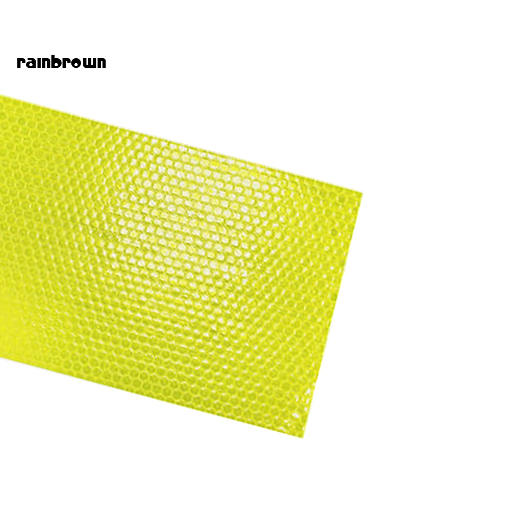 &lt; Rainbrown &gt; Dải Phản Quang PVC Dễ Lắp Đặt Trang Trí Xe Đạp