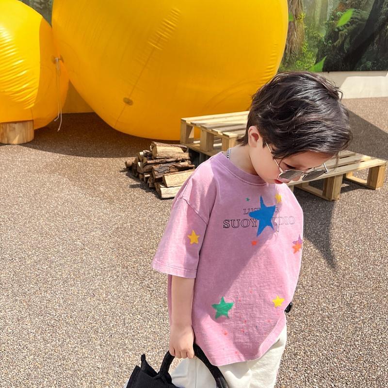 Áo Thun Tay Ngắn Mùa Hè Phong Cách Retro Dễ Phối Đồ Cho Nam