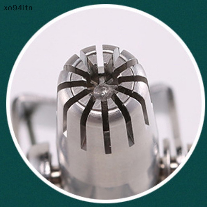 Tông Đơ Tỉa Lông Mũi / Tai / Tóc Chống Bụi Bẩn Bằng Thép Không Gỉ Có Thể Giặt