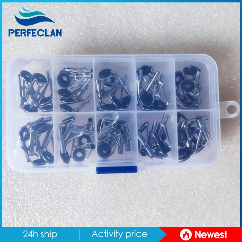[Perfeclan] Set 50 Phụ Kiện Dẫn Cần Câu Cá 10 Kích Cỡ