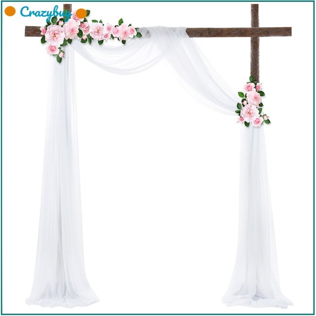 Cr Vải Voan 2ft X 18ft Dùng Làm Phông Nền Chụp Ảnh Cưới Ngoài Trời