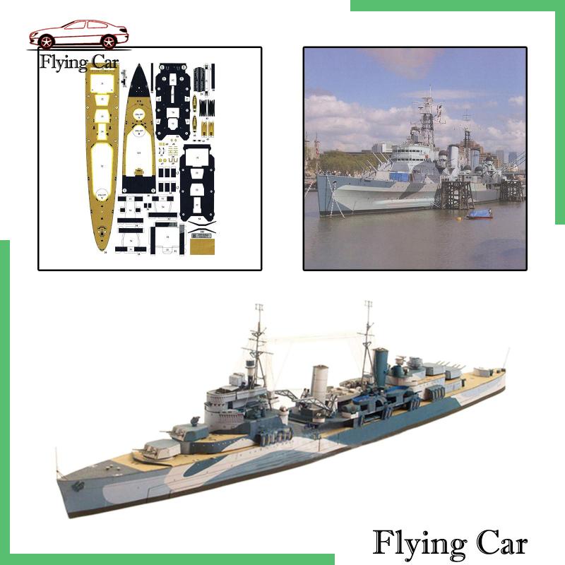 Thuyền Buồm 3D Tỉ Lệ 1: 400 Để Bàn Trang Trí