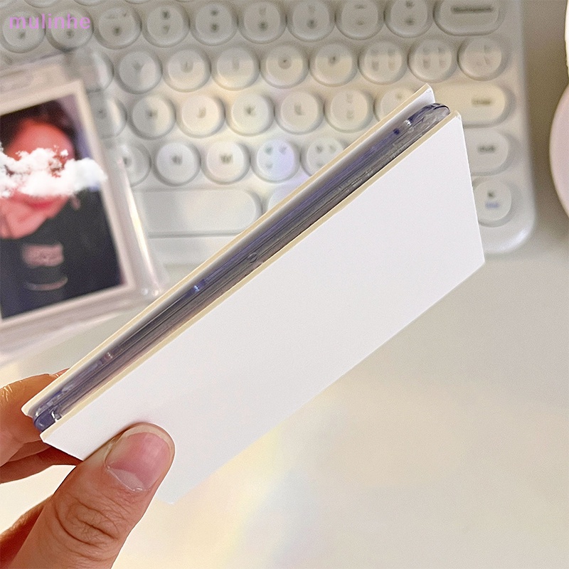 Set 10 Thẻ Giấy Kraft Hai Mặt Màu Trắng Dùng Làm Thẻ Thủ Công DIY